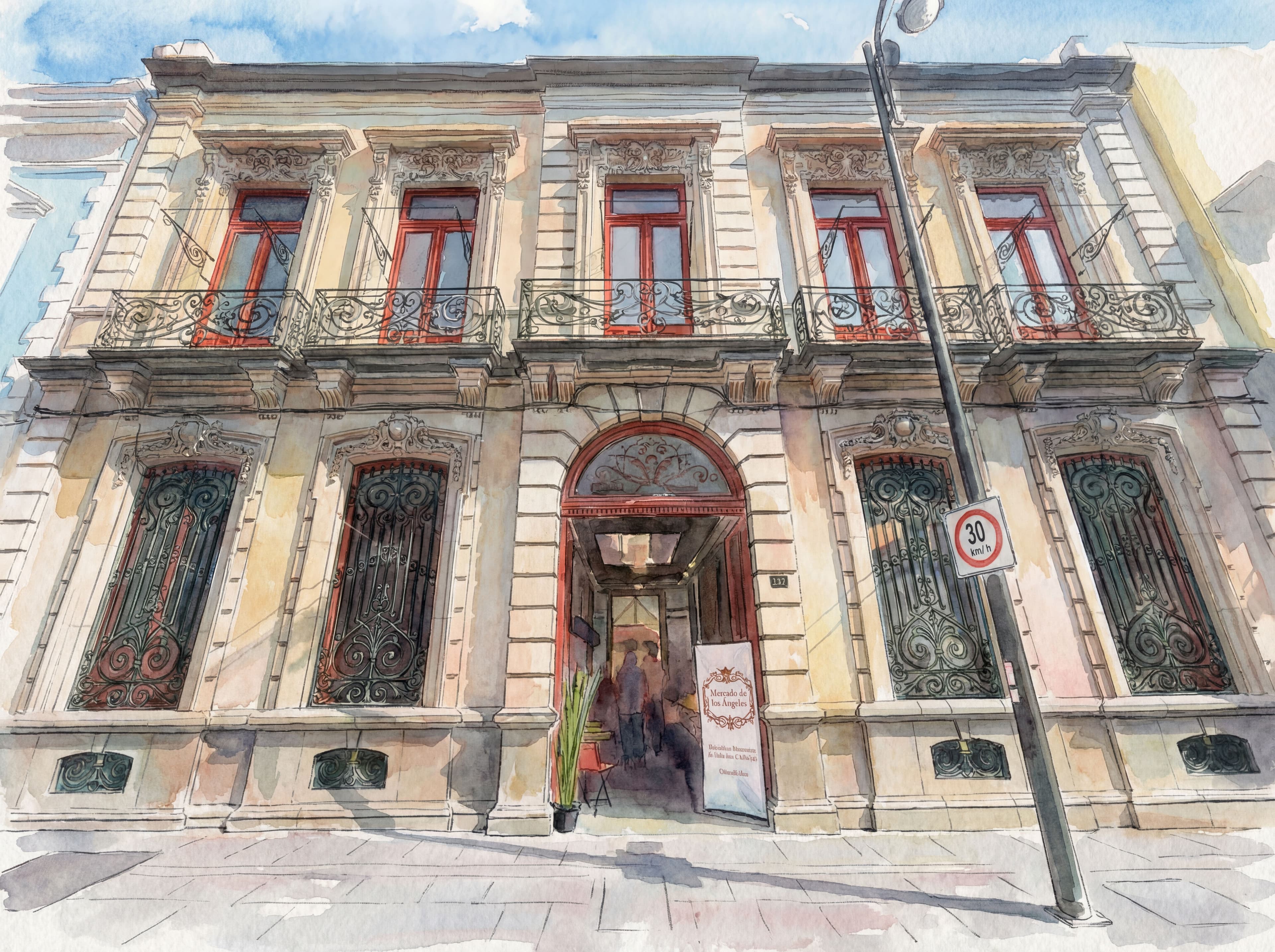 Casa de los Ángeles - Fachada